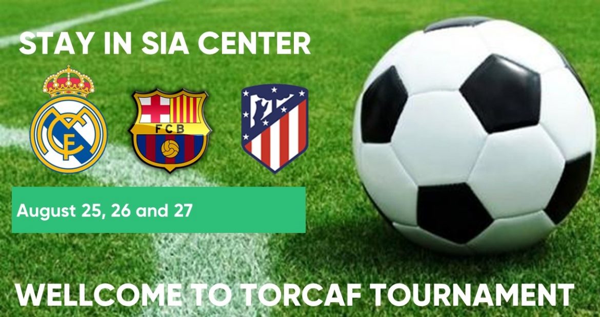 Real Madrid, FCB Barcelona & At. Madrid in tournament TORCAF in Spain.