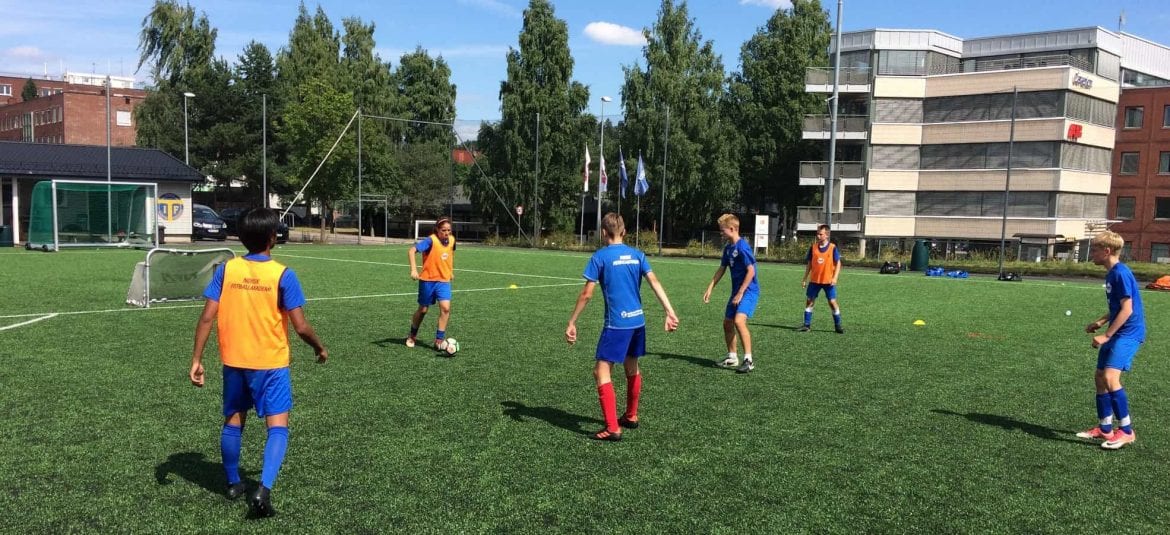 Soccer camp in Oslo