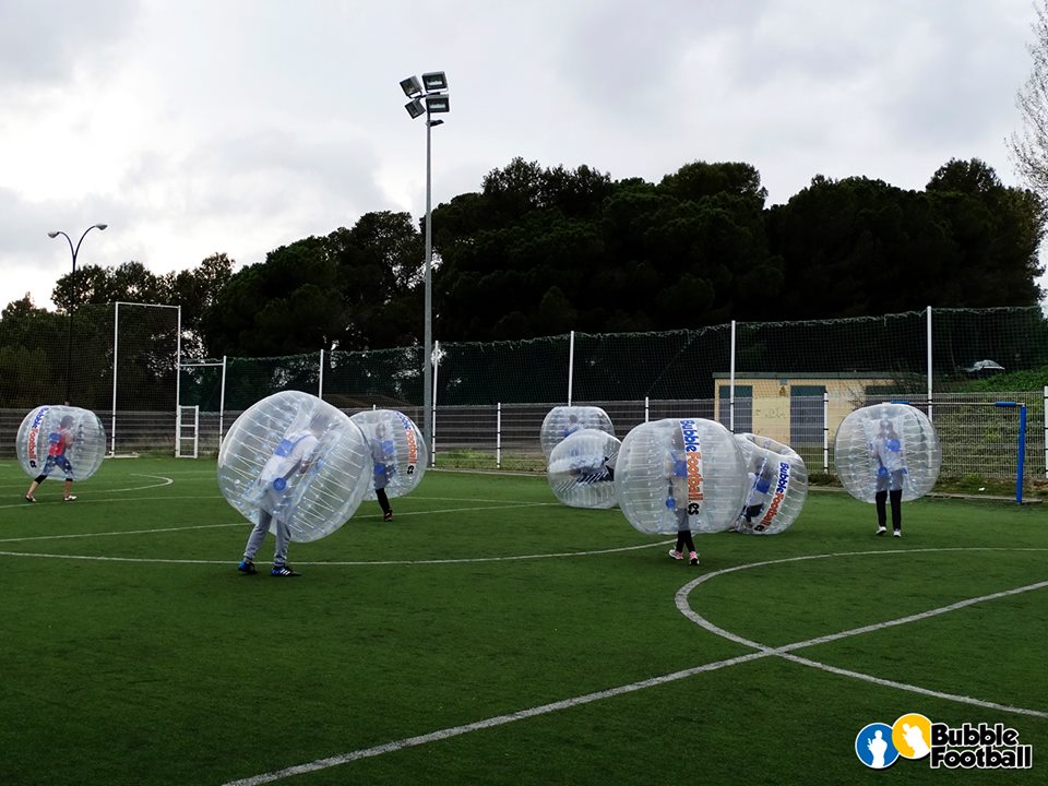 Bubble football