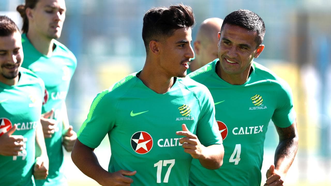 FOOTBALL IN AUSTRALIA ADVANCES BY LEAPS AND BOUNDS