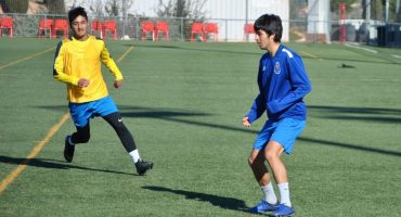 1. Portada Felipe entrenamiento jugador chileno de la academia