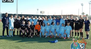 partido amistoso contra equipo ingles equipo de futbol femenino FC Porto