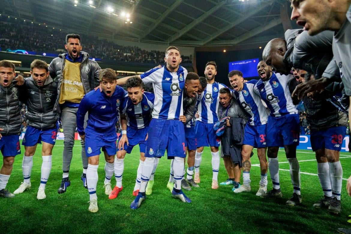 partido de fútbol de Champions League FC Porto