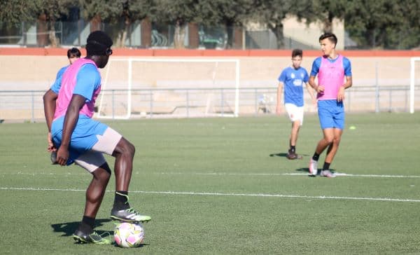 intensidad en entrenamientos academia de fútbol