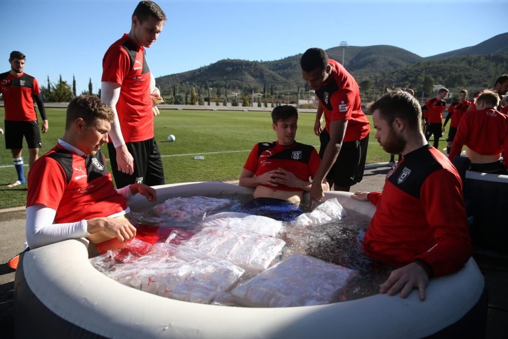 piscina de hielo recuperacion