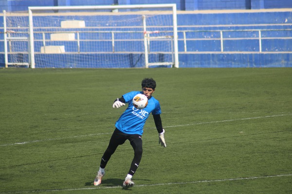 porteros en academia de futbol