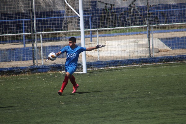 porteros en academia de futbol