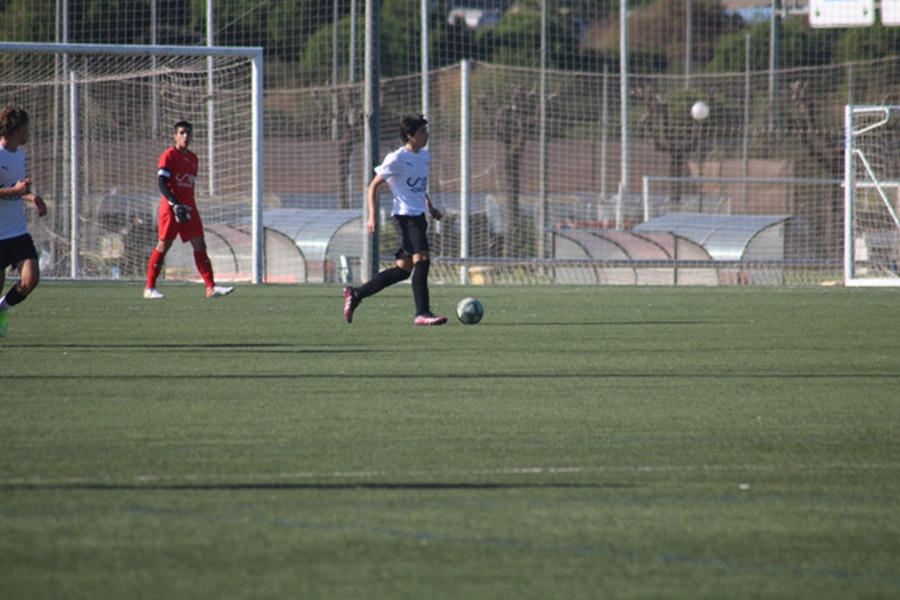 jugador academia de fútbol mexicano