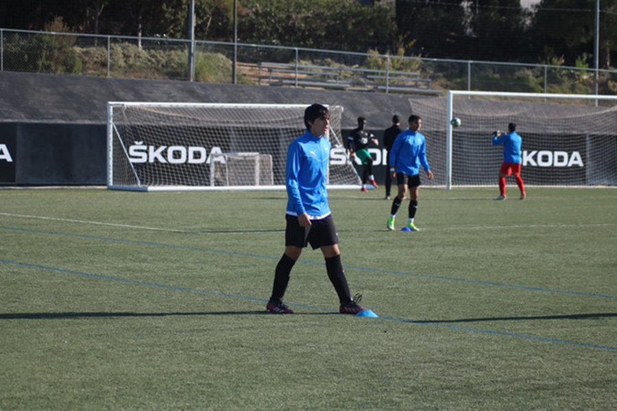 jugador academia de fútbol mexicano