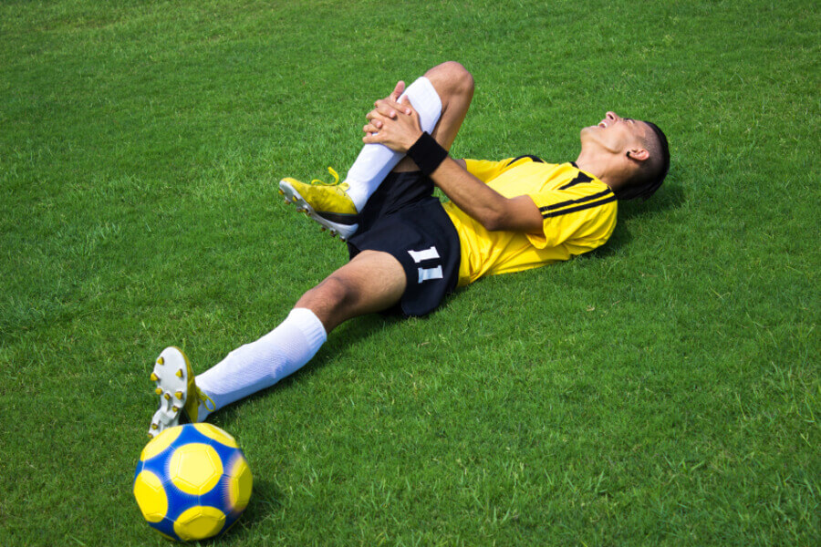 Lesiones comunes en el fútbol