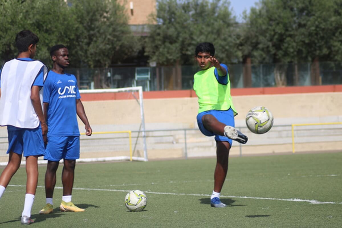 Escuela de fútbol para niños en Valencia