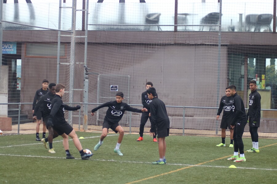 <strong>Ejercicios de psicología en el entrenamiento de fútbol</strong>