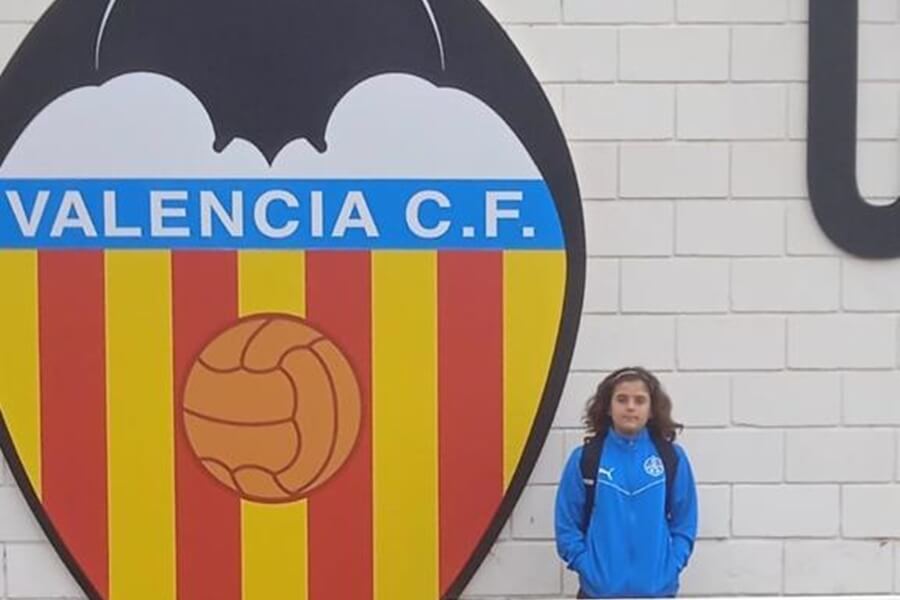 MAITE FOOTBALL PLAYER OF CDB SIA MASSANASSA | CALLED UP WITH VALENCIA CF AND LEVANTE UD