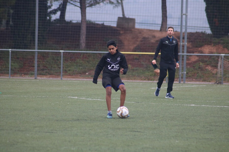 INDIAN PLAYER SHOWS US HIS EXPERIENCE AT SIA ACADEMY