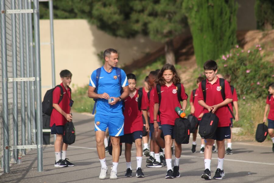 FC BARCELONA AND REAL MADRID STAY AT SIA ACADEMY