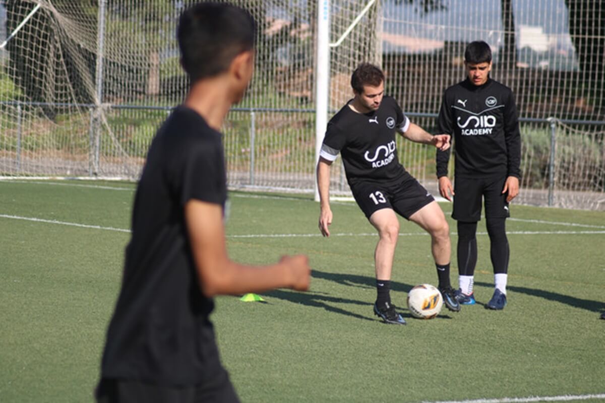 Ponerse en forma para practicar fútbol