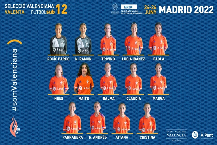 el Campeonato de España sub-12 con la Selección Valenciana