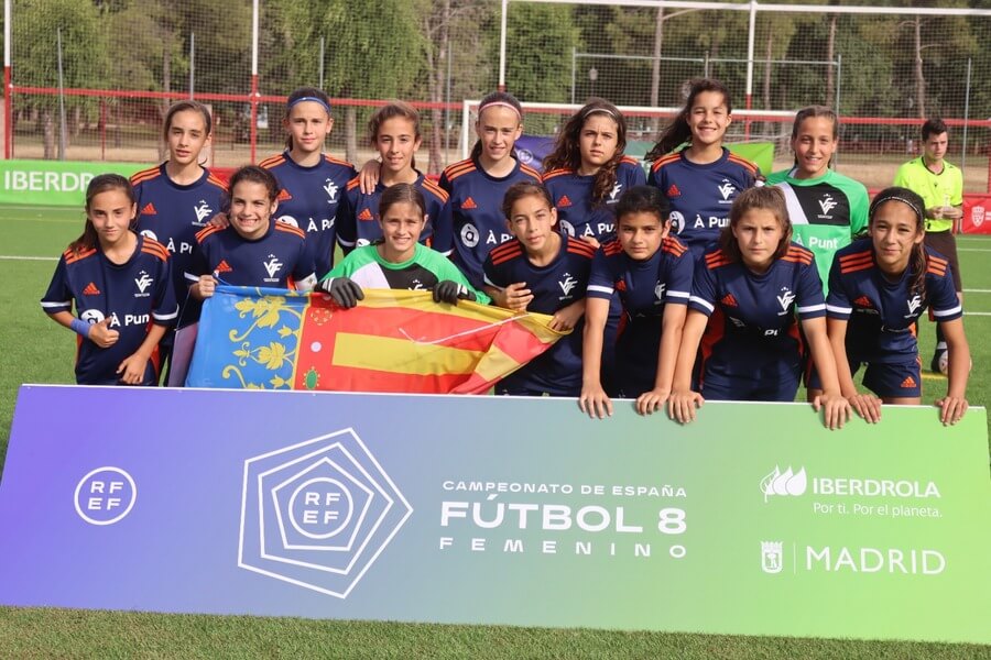 el Campeonato de España sub-12 con la Selección Valenciana