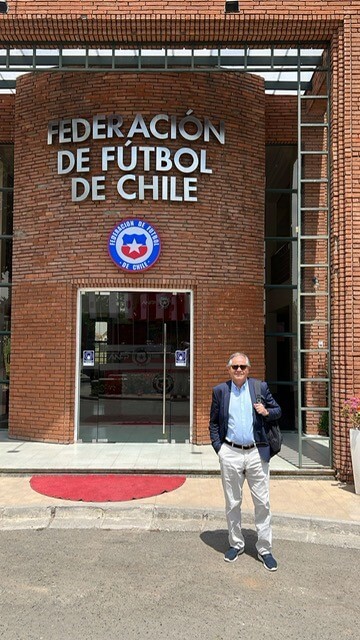 SOCCER INTER-ACTION LANDS IN CHILE