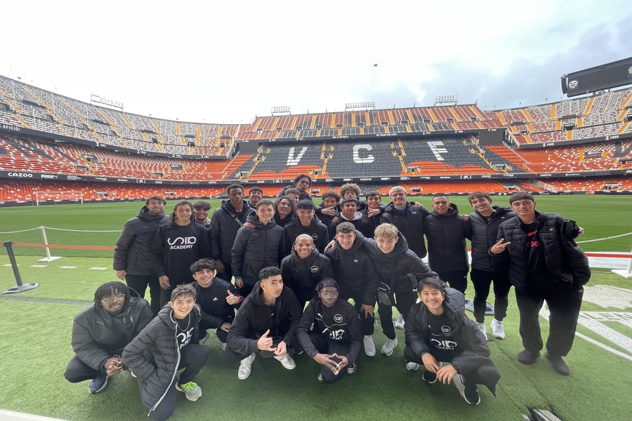 SIA Academy visita Mestalla, el estadio del Valencia CF