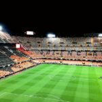 Estadio de Mestalla en Valencia.