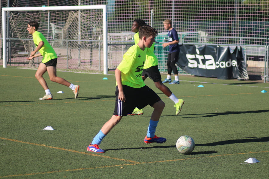 Cómo tener una prueba exitosa en una academia de fútbol.