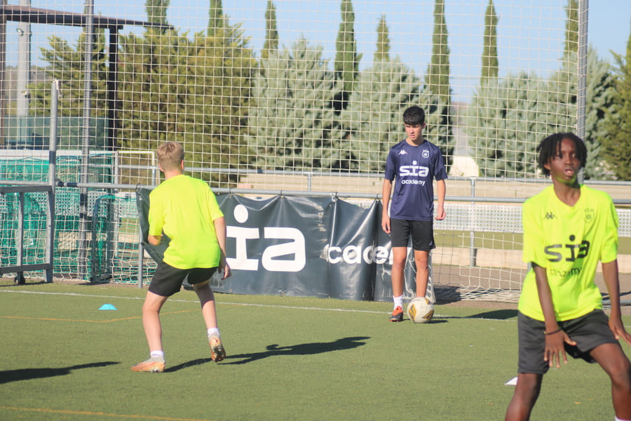 How to have a successful trial at a football academy.