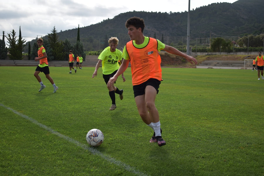 La importancia de la intensidad en cada sesión de entrenamiento en el fútbol.