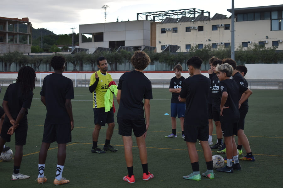 How a player’s mindset changes when living in an international football academy.