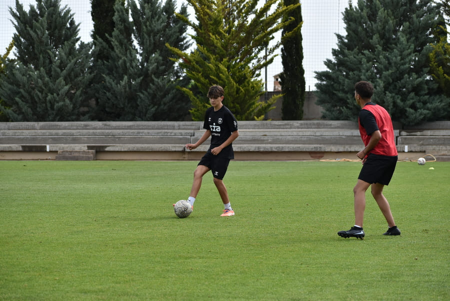 La importancia de la repetición en el aprendizaje técnico del fútbol.