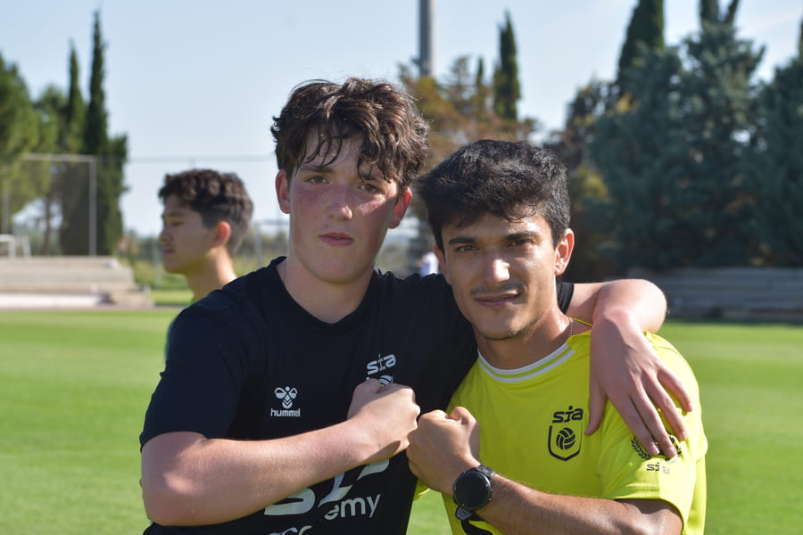 Valores que se aprenden en una academia de fútbol.