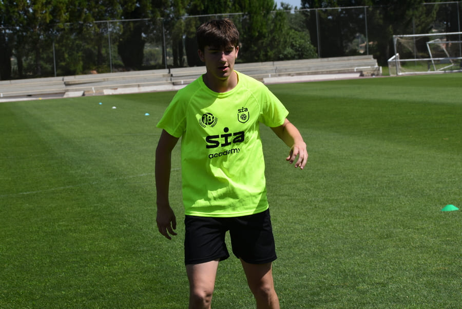 The value of daily discipline in high-performance football academies.
