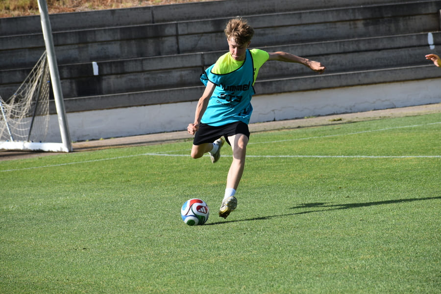 How to identify talent beyond technical skills in football.